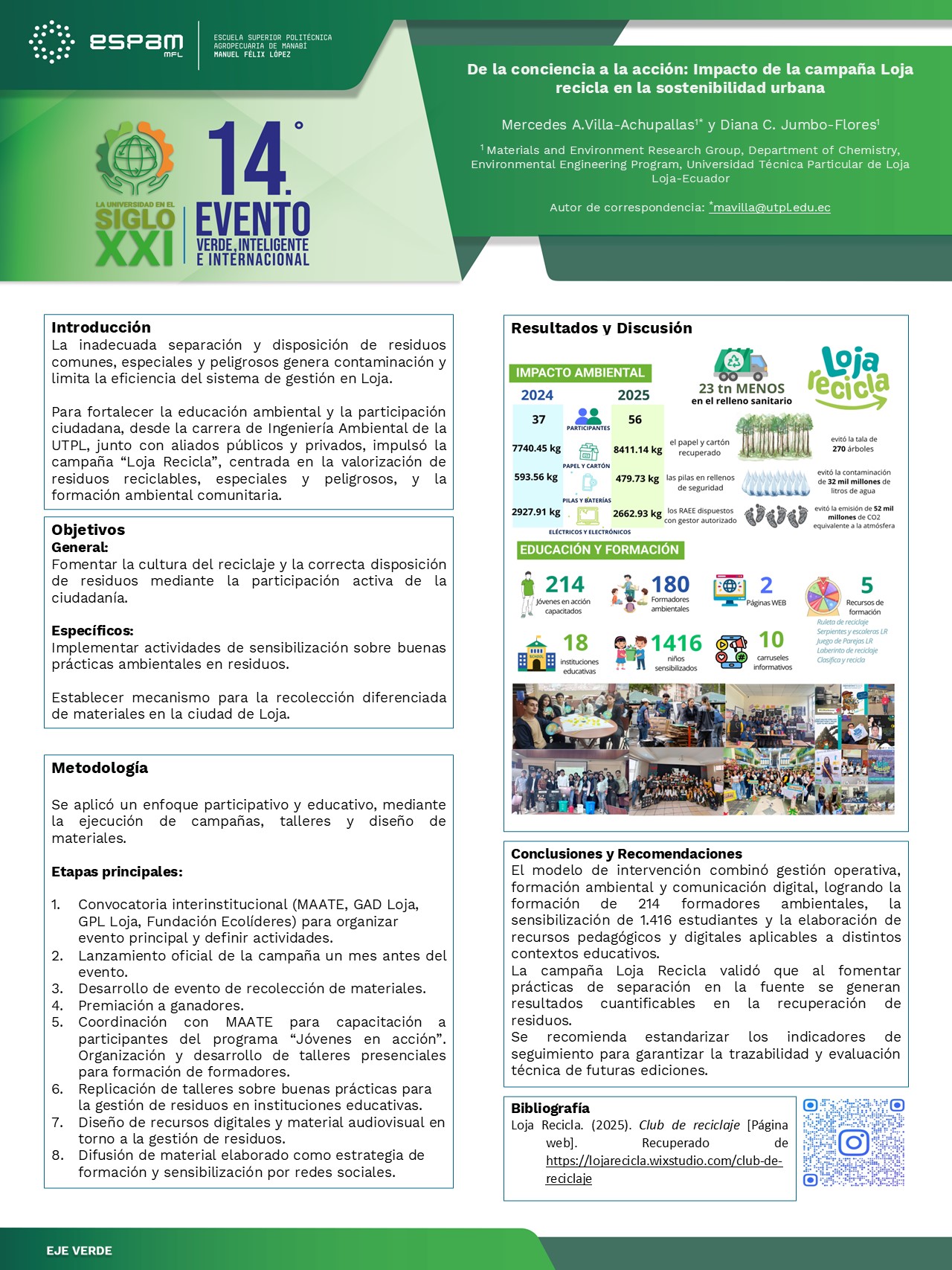 Foto De la conciencia a la acción: Impacto de la campaña Loja Recicla en la sostenibilidad urbana